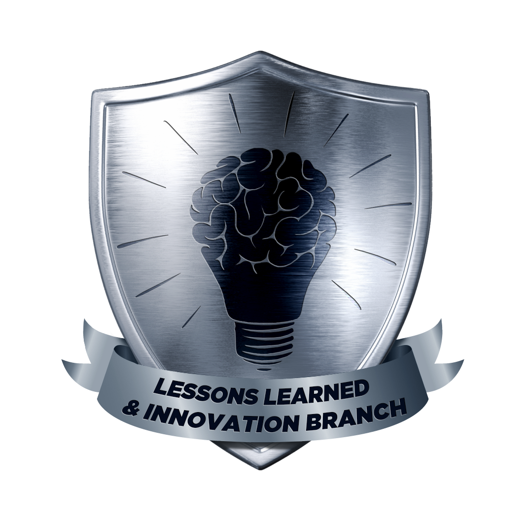 Lessons Learned & Innovation Branch