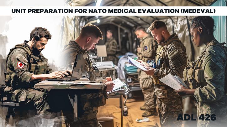 NATO Medical Evaluation (MEDEVAL) Preparation for Units - ADL 426