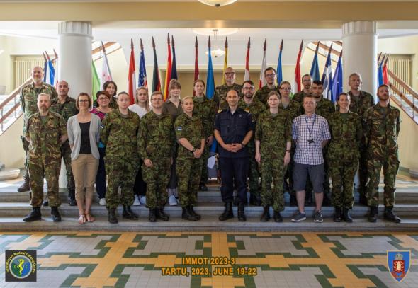 NATO International military medical observer trainer course (IMMOt) course in tartu, estonia