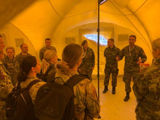 NATO MEDEVAL Course hosted by the Balkan Medical Task Force