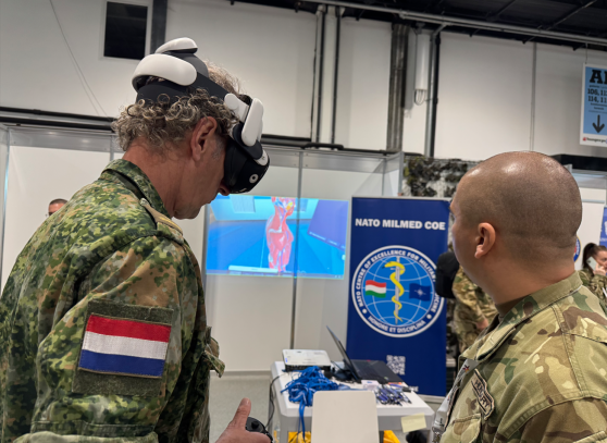 NATO MILMED COE engages with future talent at Szakma Sztár Festival